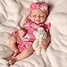 BABESIDE Silicone Baby Doll Lifelike Reborn Baby Dolls 16 Inch Weight 4 Lb Full Platinum Silicone Reborn Baby Doll Slicone Full Body Anatomically Correct Sleeping Baby Girl with Gift Box - Image 2