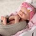 BABESIDE Silicone Baby Doll Lifelike Reborn Baby Dolls 16 Inch Weight 4 Lb Full Platinum Silicone Reborn Baby Doll Slicone Full Body Anatomically Correct Sleeping Baby Girl with Gift Box - Image 4