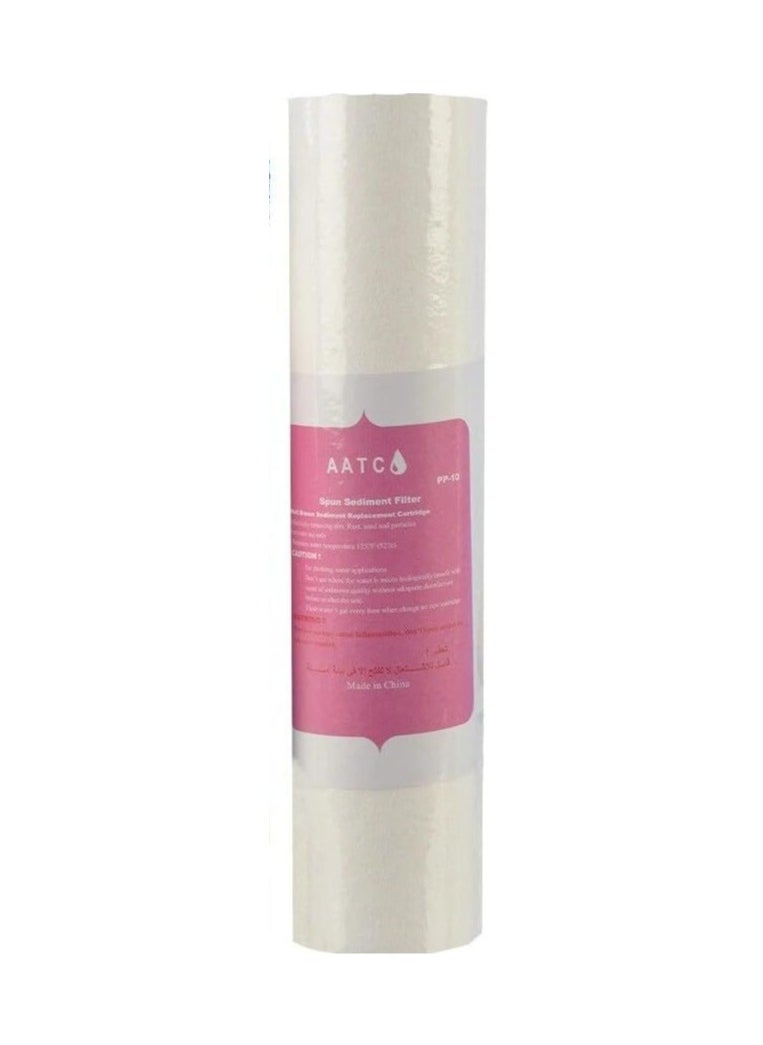 Generic - Jumbo 3-piece water purification filter, 2 cotton and 1 mesh, provides high filtration efficiency, as the cotton filter captures large particles such as sand and dirt, while the mesh filter removes fine impurities. - Image 1