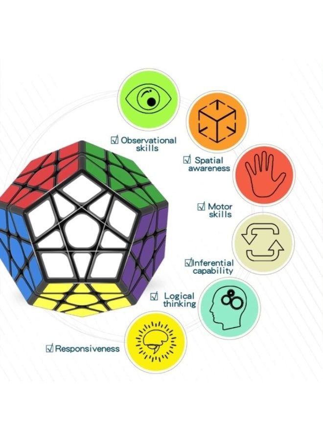 Brain Teaser Megaminx Cube for Children - Image 2