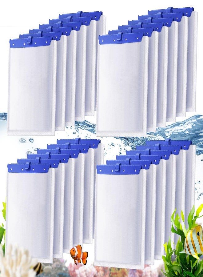 Esctabalt مجموعة فلاتر أحواض السمك الكبيرة البديلة من إسكتابالت، عبوة من 24 فلترًا، متوافقة مع فلاتر ويسبر بيو باغ، خراطيش فلتر كبيرة لأحواض السمك لأجهزة ويسبر 20i و40i وIQ20/30/45/60 وPF20/30/40/60 وريبتو فلتر. - Image 1