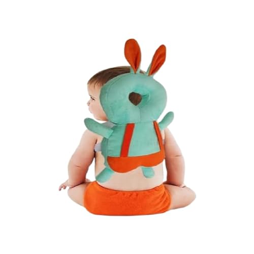 Kausbabi Baby Head Protector Cushion Plush Soft Multicolor Toy Early Learning Toy Fall Protection Helmet Baby Head Protector Child Adjustable Shoulder Strap - Image 2