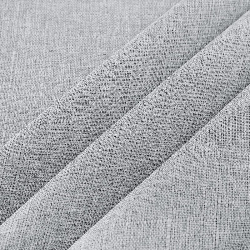 NLMUVW Linen Table Cloth for Square Table Waterproof Wrinkle Resistant Buralp Textured Tablecloth Decorative Table Cover for Kitchen Dining and Party  54 x 54 Inch  Light Grey - Image 3