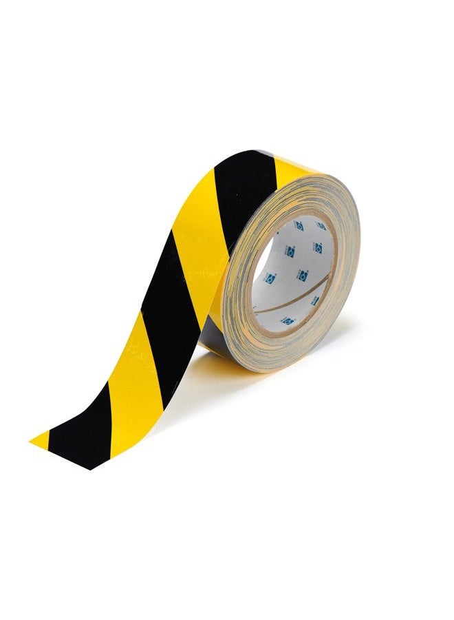 Brady Toughstripe Striped Ribbon, 50.80mm x 30.48m, Black/Yellow - Image 2