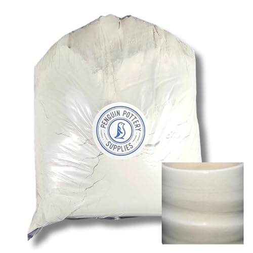 Penguin Pottery - Clear Glaze (Dry) - Mid Fire Glaze for Clay, Pottery Glaze, Cone 5 and Cone 6 - Ceramic Glaze for Pottery (5 lbs | 2.3 kg) - Image 1