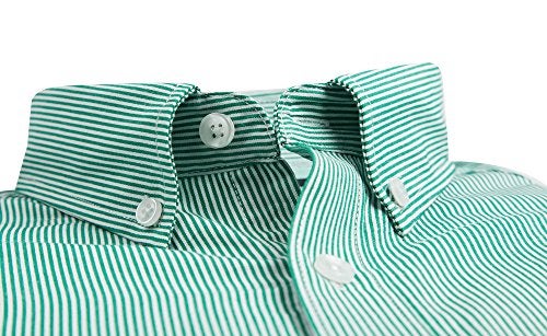 Double Pump Mens Button Down Shirts Cotton Long Sleeve Shirts Regular Fit(SL18B,L) - Image 2