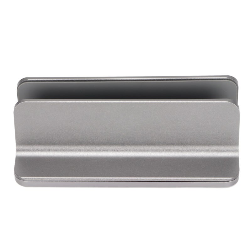 Laptop Stand Vertical Aluminum Alloy Adjustable Foldable Notebook Mount Support Holder for Home Office Desktop Tablet - Image 1