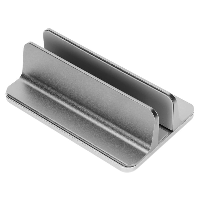 Laptop Stand Vertical Aluminum Alloy Adjustable Foldable Notebook Mount Support Holder for Home Office Desktop Tablet - Image 3