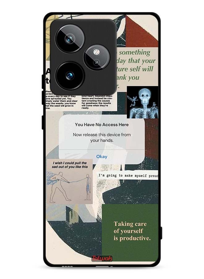 Tolwak Realme GT 7 5G Protective Case Cover Allow Yourself To Grow