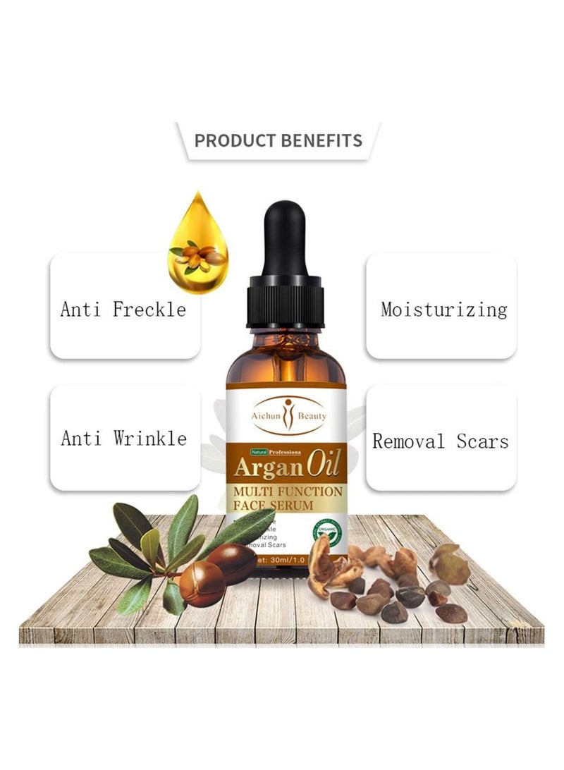 Aichun beauty Argan Oil Multi Function Face Serum 30ml - Image 4