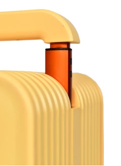 MORANO Lightweight modern Morano travel bag made of hard polycarbonate material Yello Size: 35 cm x 21 cm x 49 cm  - Image 3