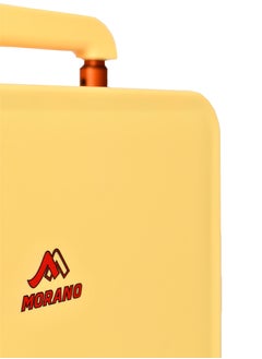 MORANO Lightweight modern Morano travel bag made of hard polycarbonate material Yello Size: 35 cm x 21 cm x 49 cm  - Image 4