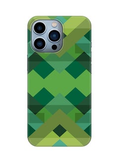 Case for Apple iPhone 14 Pro Slim Snap Classic Series Mobile Cover Hard PC Shield Matte Finish Print - Geometric Reflections
