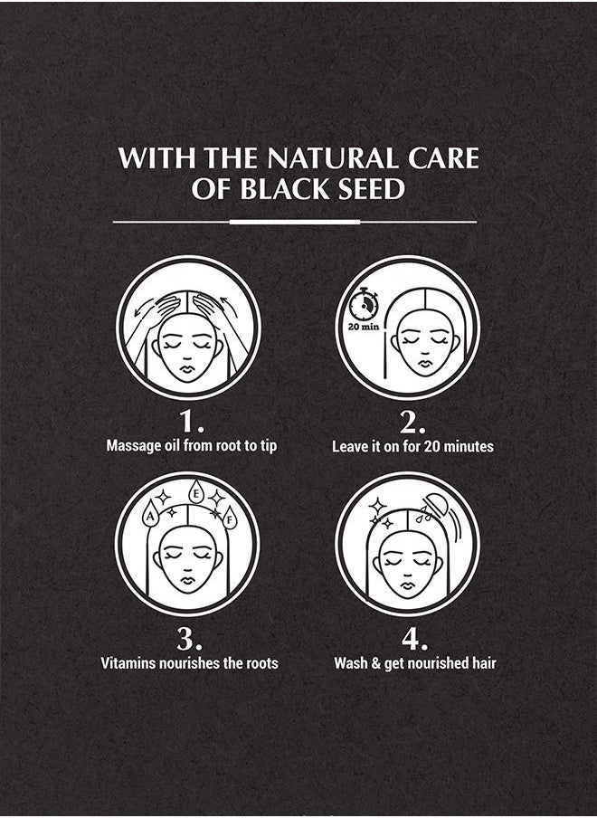 Vatika Naturals - Vatika Naturals Black Seed Enriched Hair Oil | Natural & Herbal | Strengthen & Nourishes | Promotes Strong & Shiny Hair - 300ml - Image 1