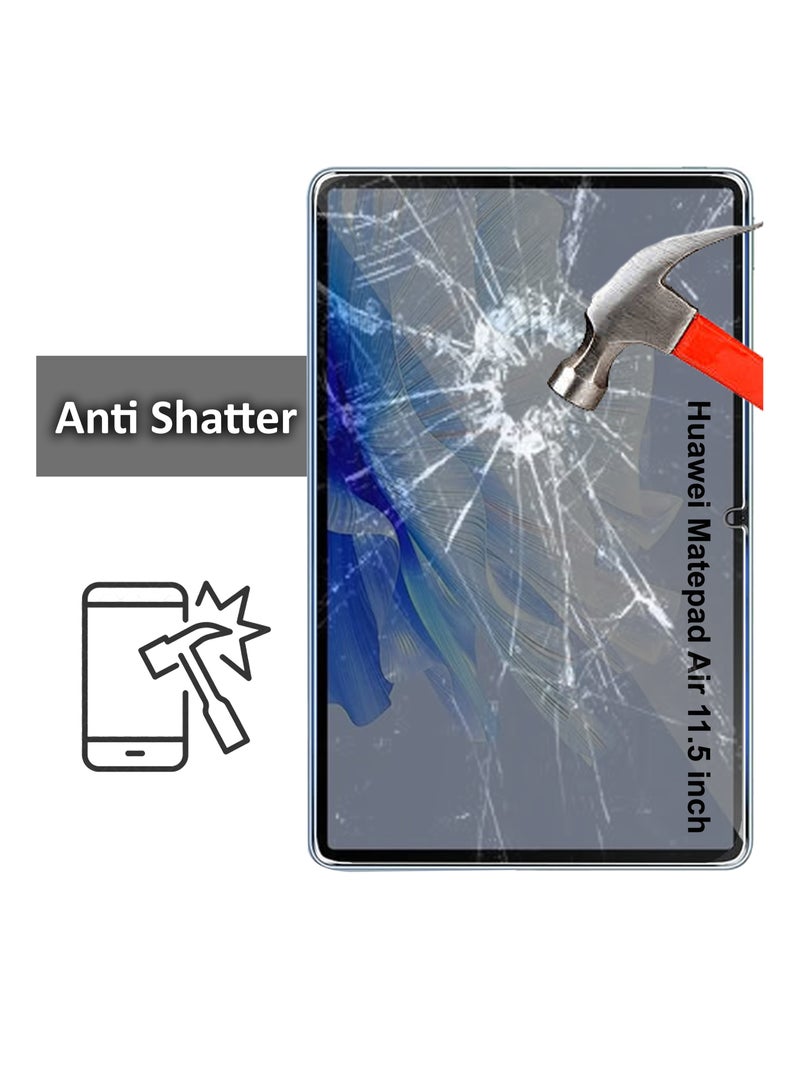 NAFCO Huawei Matepad Air 11.5 inch Tempered Glass Screen Protector – High Transparency, Delicate Touch, Anti-Explosion, Smooth Arc Edges, Easy Installation, Screen Protector for Huawei Matepad Air 11.5 inch - Image 3
