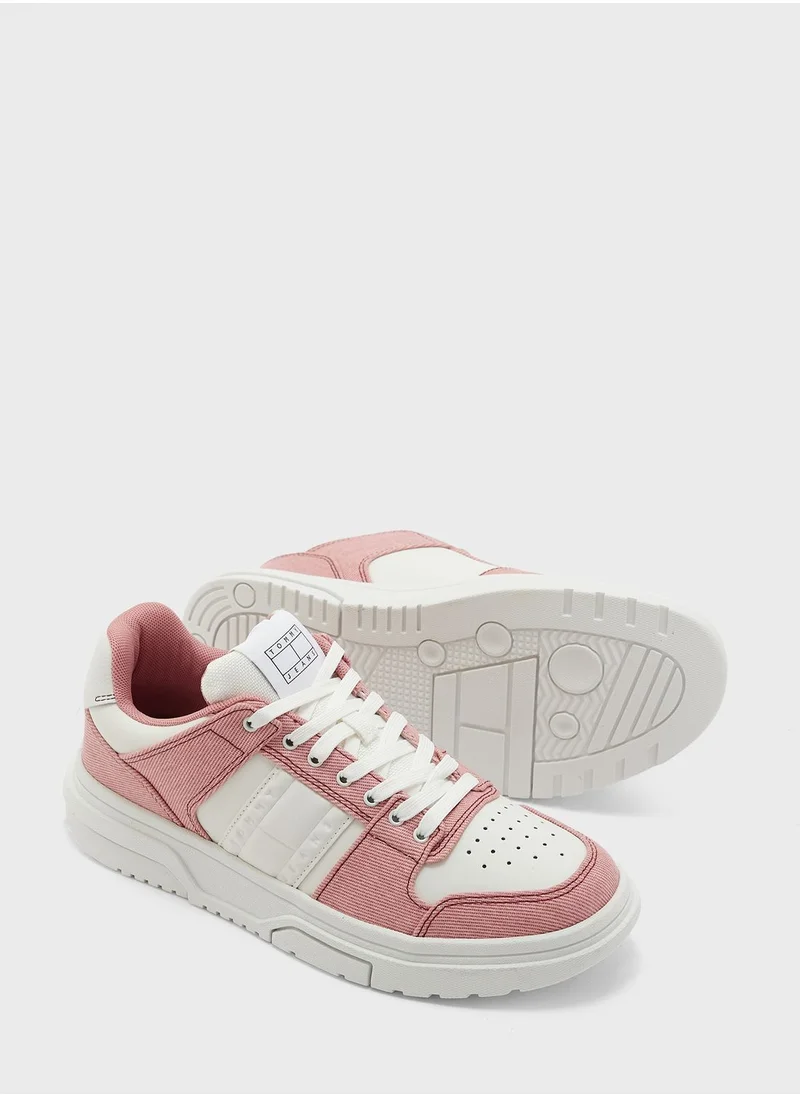 TOMMY JEANS Lace Up Low Top Sneakers