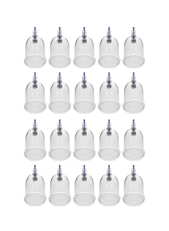 ACCOVED Medical Bazaar Cupping Therapy Cups | Hijama Cupping Set (Size 0-6) | Loose Cups for Professional Cupping Therapy|Pain Relief |Massage| Detox Therapy (S0-7CM(Set of 10Pcs)) - Image 1