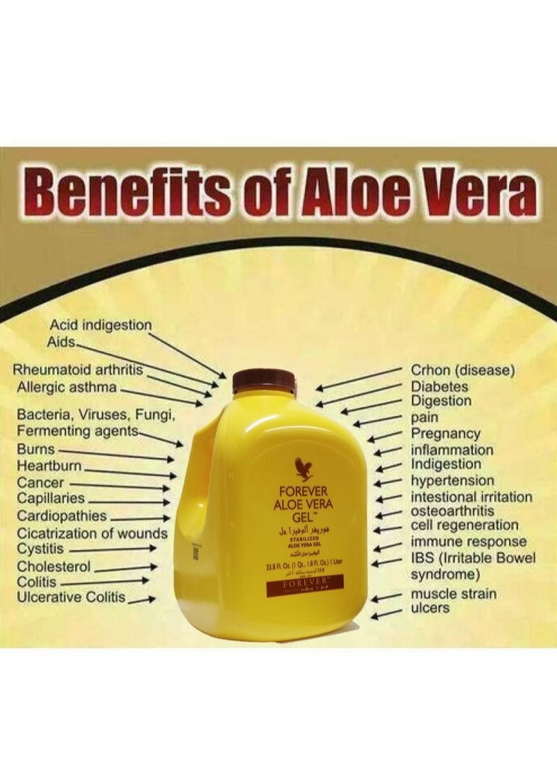 Forever Living - Forever Aloe Vera Gel 1Liter - Image 1