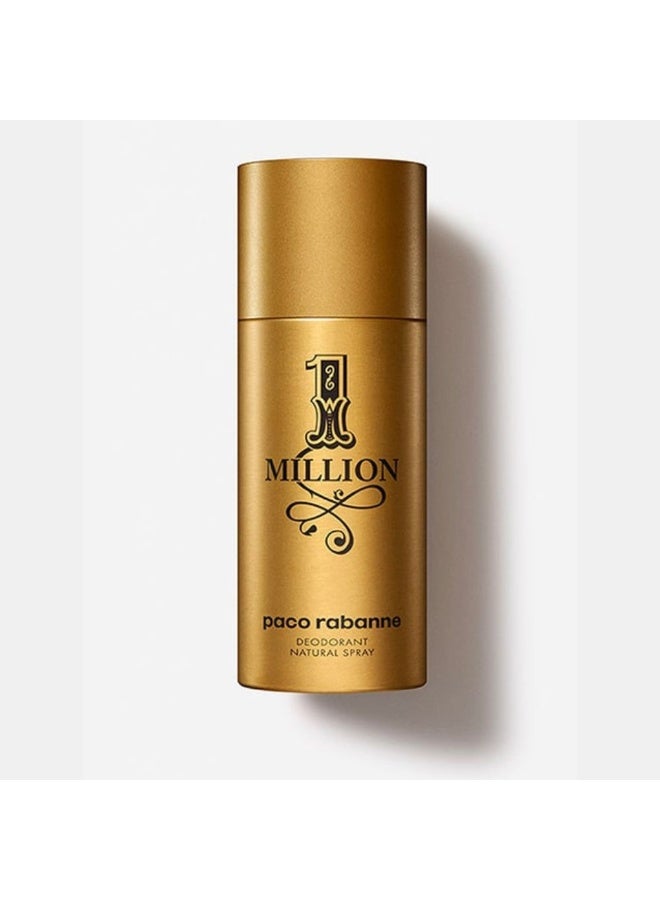 Rabanne 1 Million for Men Deodorant Natural Spray 150ml - Image 3