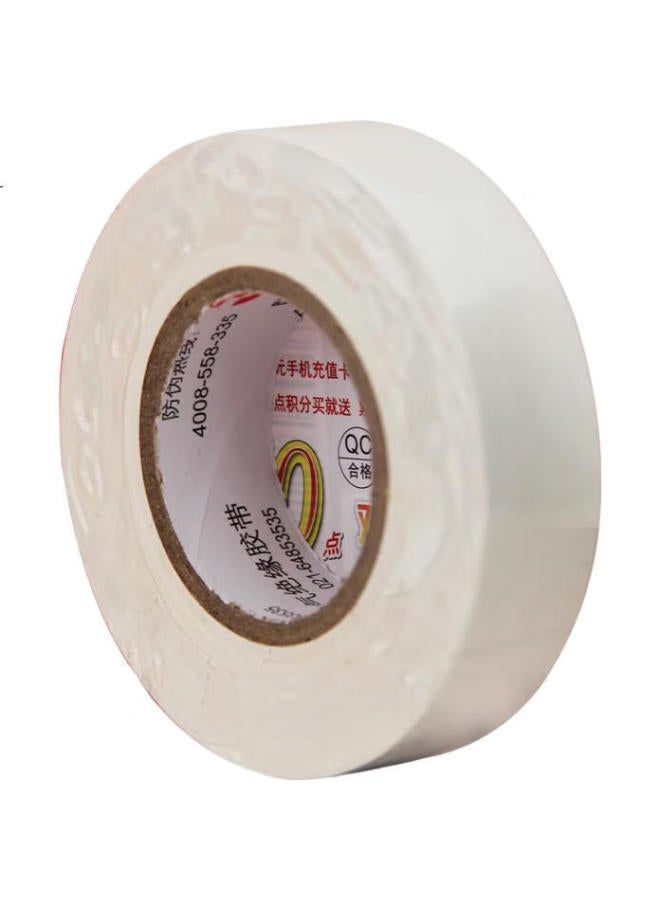 3M Electrician'S Insulation Tape, Automotive Wiring Harness Tape, Lead-Free, Wear-Resistant, Moisture-Proof, White, Single Pack, 1600# - Image 2