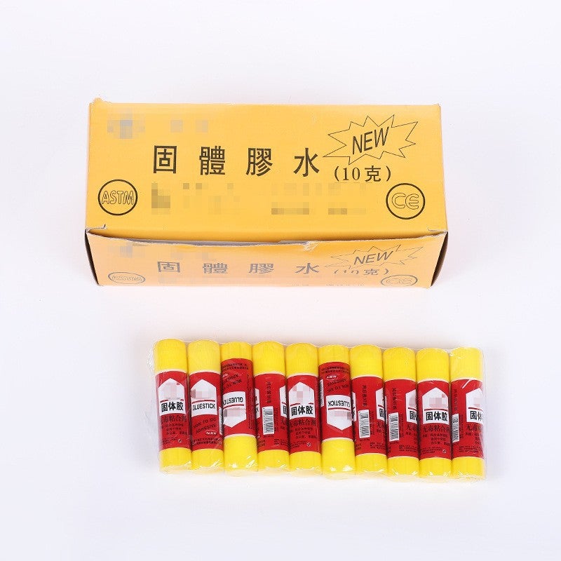Heart into China into independent 9G Huajin glue stick factory high viscosity student office glue cigarette glue stick embroidery glue stick 9g - Image 1