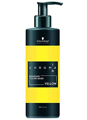 Schwarzkopf Professional Schwarzkopf ChromaID Bonding Color Mask (Intense) Yellow, 280-Milliliters 