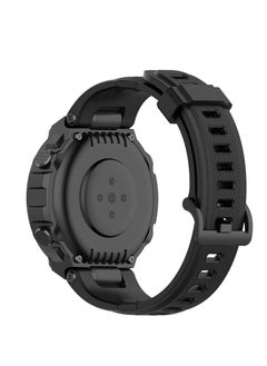 Generic Premium Strap Sports Soft Silicone Smart Watch Replacement Band for Amazfit T-Rex Watch  - Image 3