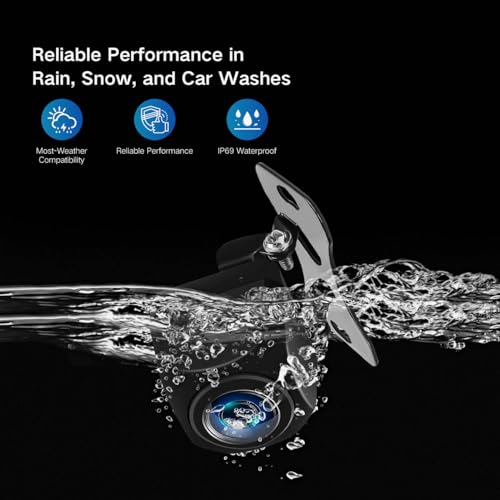 ViaBecs HD Reverse Camera for Car,AHD 720/1080P Switchable 170°Perfect Angle Night Vision IP69K Level Waterproof Back up Camera for Truck,Rv, SUV, Minivans, Sedans - Image 5