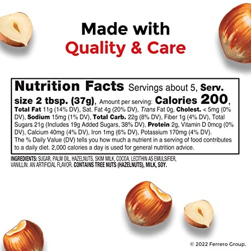 Nutella Hazelnut Spread with Cocoa for Breakfast Bulk 12 Pack 77 oz Per Jar - Image 5