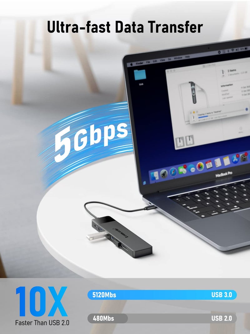 Lemorele 13-in-1 USB-C Docking Station, Dual Monitor Hub with 2 HDMI 4K, VGA, 5 USB 3.0/2.0 Ports, PD Charging, SD/TF Card Reader & 3.5mm Audio – Compatible with Lenovo, Surface, MacBook Laptops - Image 5