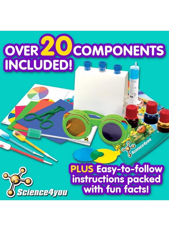 PlayMonster Science4You Chasing Rainbows 13 تجربة لاستكشاف عالم الألوان نشاط تعليمي ممتع للأطفال من سن 4 سنوات فما فوق - Image 5