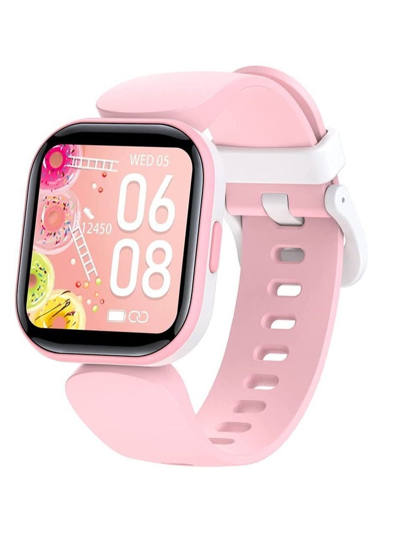 DMG TECH - Smart Watch for Kids, 1.4" Kids Fitness Activity Watch, IP68 Waterproof,Detection body temperature, Heart Rate Sleep Monitor, 9 Sport Modes, Pedometers, Calories Counter, Kids Gifts for Teens 6+ - Image 1