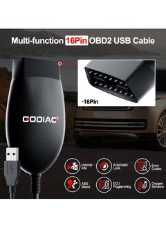 جودياج أداة تشخيص السيارات Gd101 J2534 Passthru متعددة العلامات التجارية EcuFlash J1979 متوافقة مع رابط البرنامج لنظام التشغيل Windows 10  - Image 3
