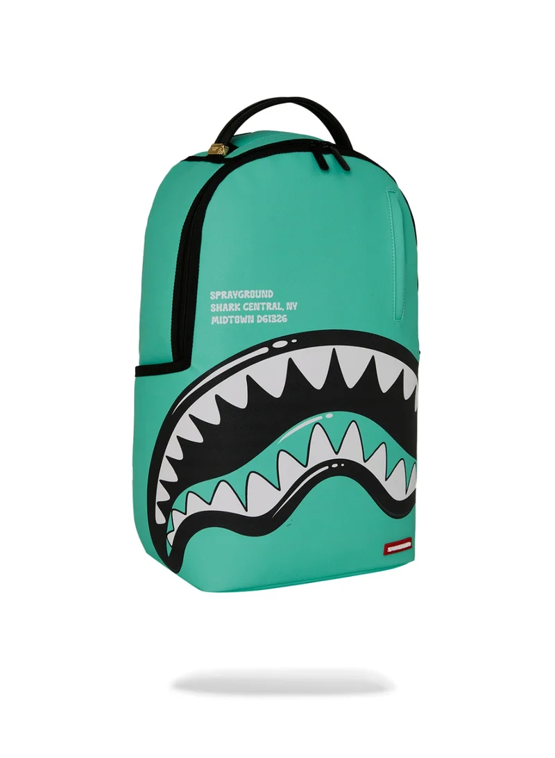 Sprayground SHARK CENTRAL BUBBLY LIGHT BLUE DLXSV BACKPACK
