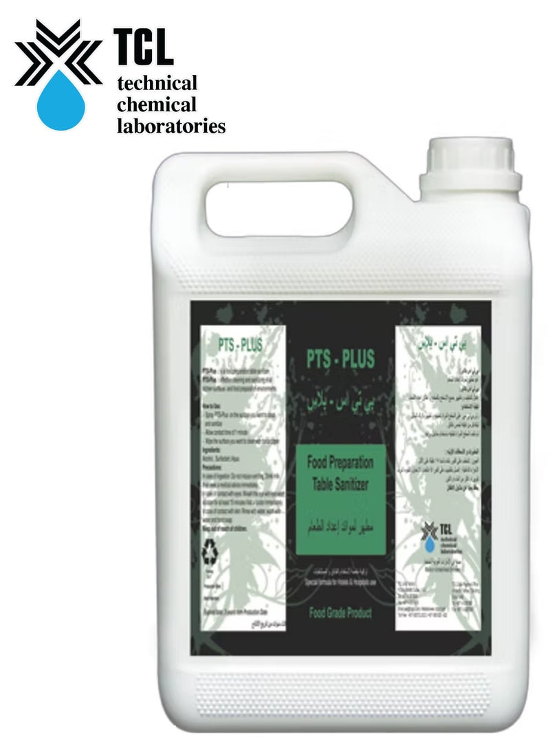 TCL PTS Plus Food Preparation Table Sanitizer 5LT