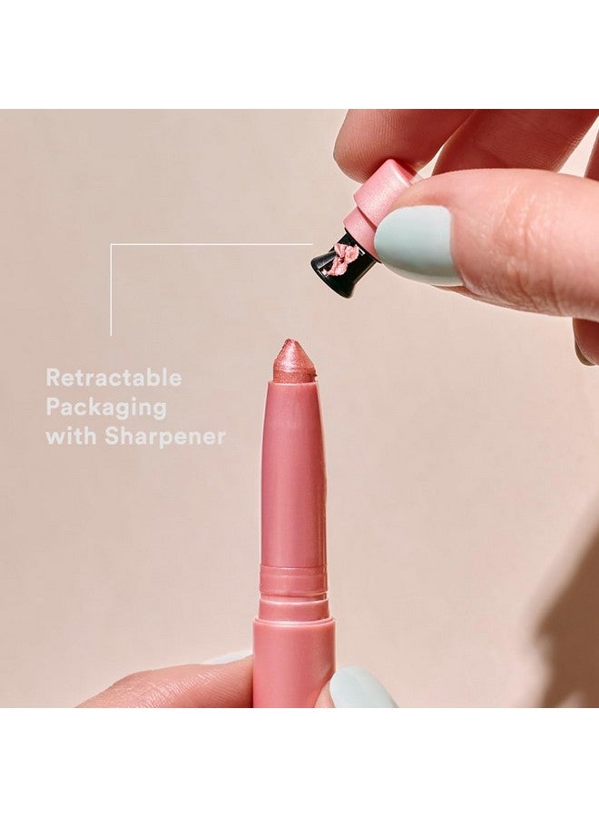 3INA The 24H Eye Stick Creamy Waterproof Formula 2 In 1 Eyeshadow And Eyeliner Highly Pigmented Shades 24 Hour Long Lasting Wear Matte Finish 270 Matte Wine Red 0.049 Oz - Image 5