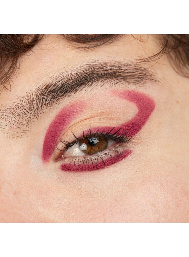 3INA The 24H Eye Stick Creamy Waterproof Formula 2 In 1 Eyeshadow And Eyeliner Highly Pigmented Shades 24 Hour Long Lasting Wear Matte Finish 270 Matte Wine Red 0.049 Oz - Image 2