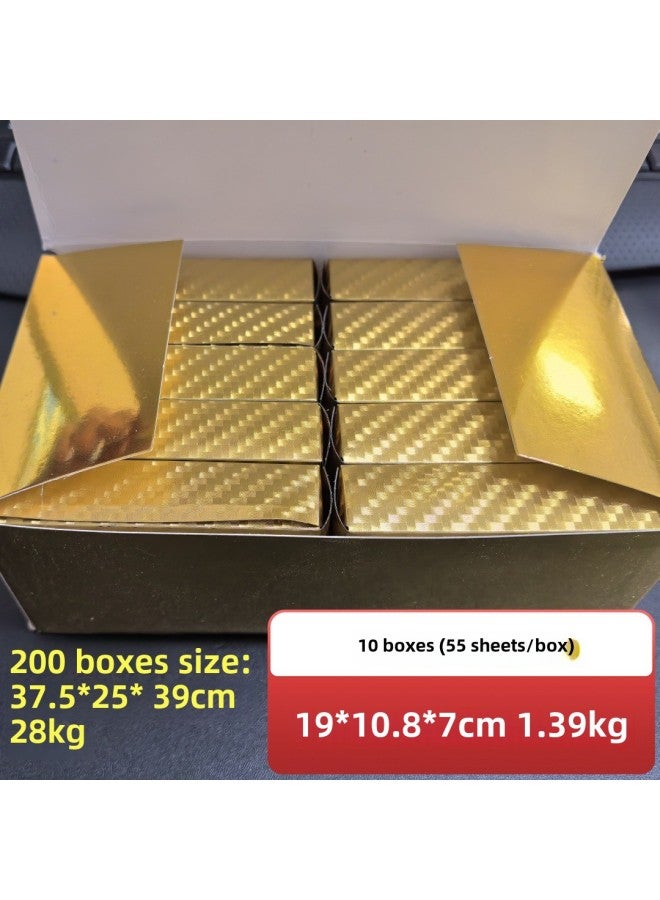 Pokémon Board Game 55 Gold Leaf Card Pokemon Children's Game Battle Card Pet Elves-Color:55 Gold (English Edition)-Specifications:Gold Foil Boxed Card  - Image 5