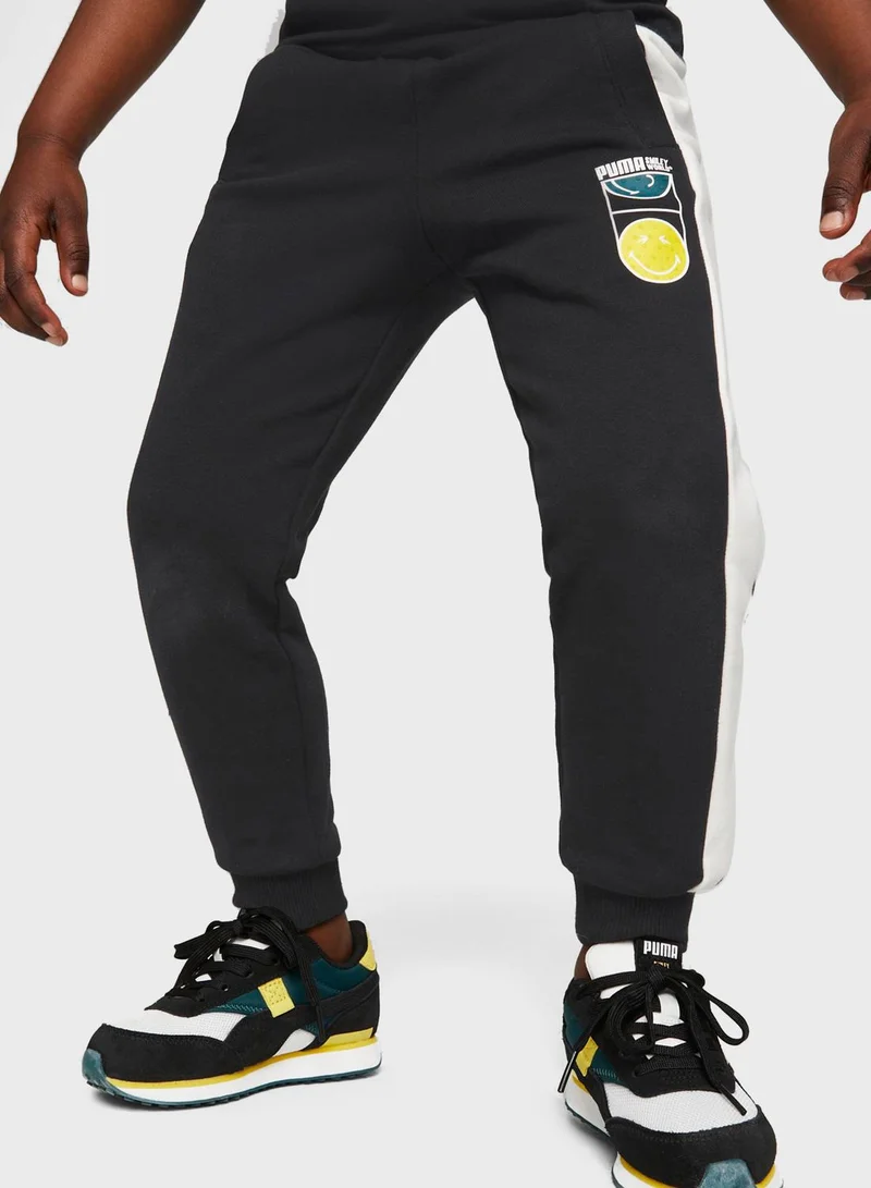 PUMA Puma X Sw T7 Kids Sweatpants