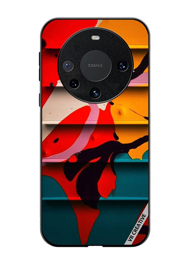 VR CREATIVE Protective Case Cover For Huawei Mate 60 Pro Street Paint Design Multicolour - Image 1