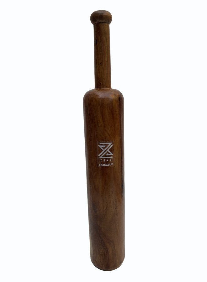 zaxx 6kg Wooden Indian Clubs, Mugdar, Meel, Clubbell, Karla Kattai, Original Wooden Mugdar from zaxx (Sheesham Wood) - Image 1