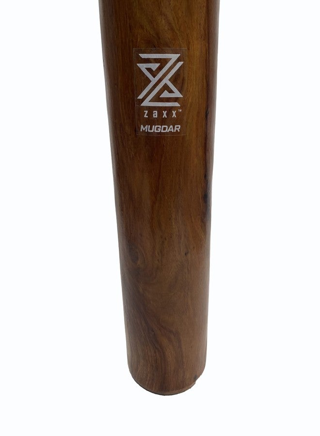 zaxx 6kg Wooden Indian Clubs, Mugdar, Meel, Clubbell, Karla Kattai, Original Wooden Mugdar from zaxx (Sheesham Wood) - Image 3