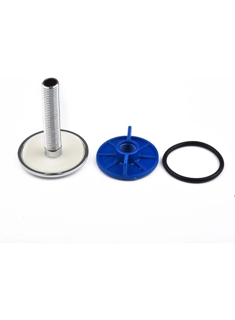 2 طبة حوض حمام نيكل كروم - Image 2