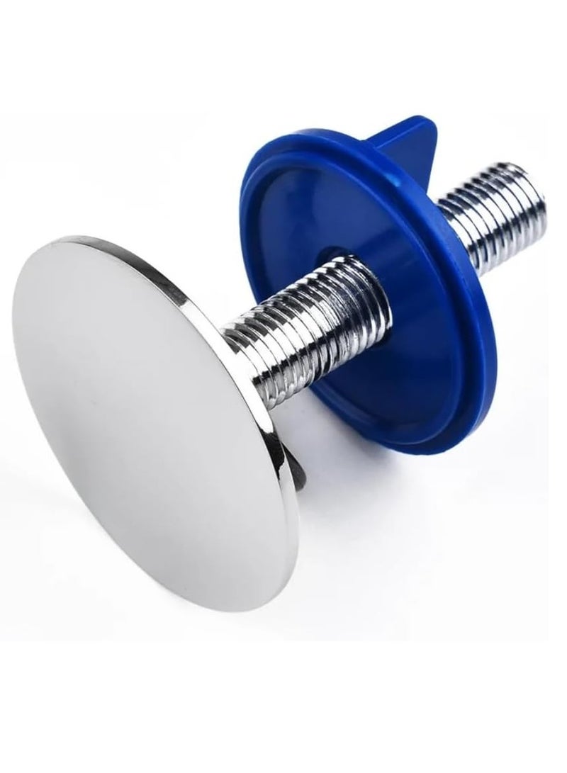 2 طبة حوض حمام نيكل كروم - Image 3