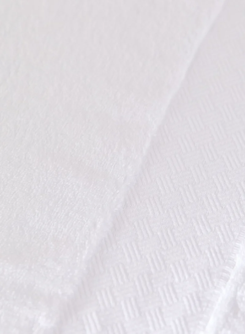 Noire Edit White Bath Towel 80*160cm