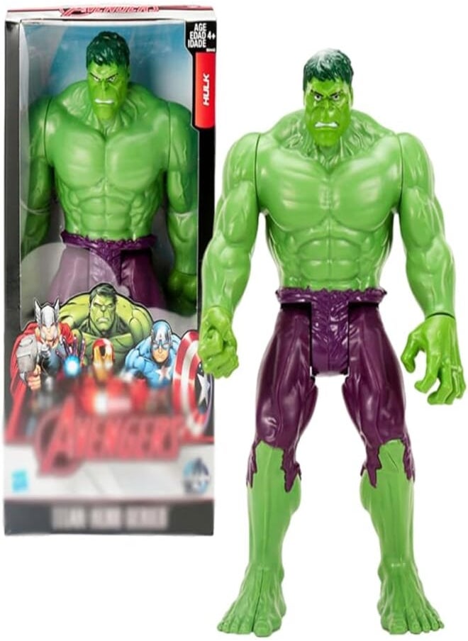 BESTZY BESTZY H-ulk Figures, H-ulk Anime Figures 29 cm, PVC Anime Figure, Collectibles Toy, Large Figure Hero Doll Ornaments Hand Model 