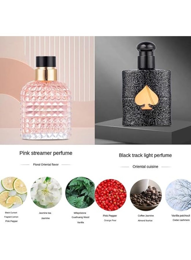 ATRJSZ Perfume Gift Set For Women, 4 Pcs Perfume Set Valentine Gift for Her, Long-Lasting Fresh Floral Aromatic Fragrance, Ladies Perfume Set For Dating, Birthday, Gift To Girlfriend, Eau de Parfum For Women - Image 3