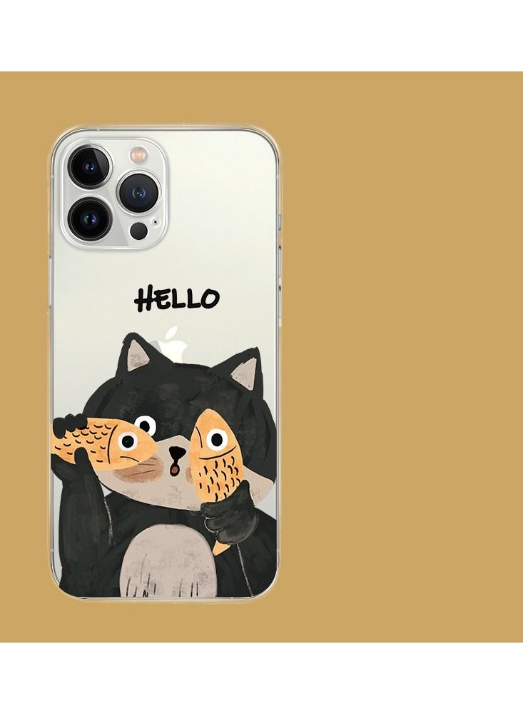 Loquat Back Cover TPU Protective Mobile Phone Case for iPhone 