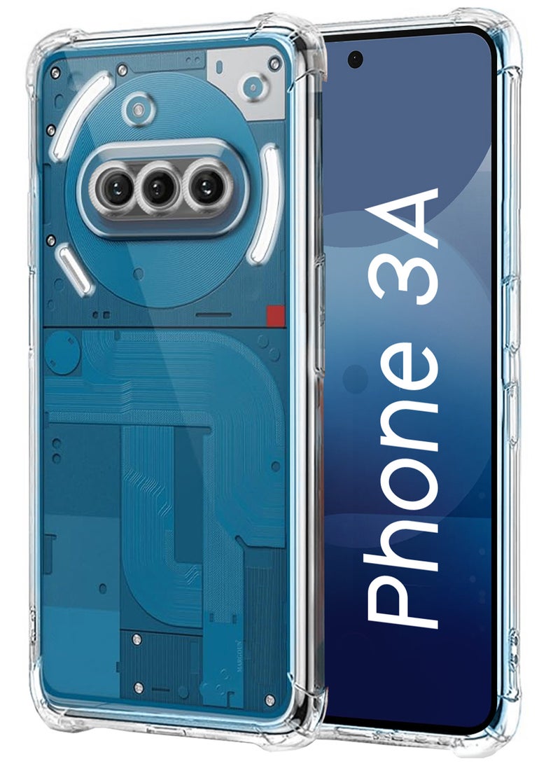 YJS Gorilla TPU Case for Nothing Phone 3A Shockproof and Transparent - Image 2