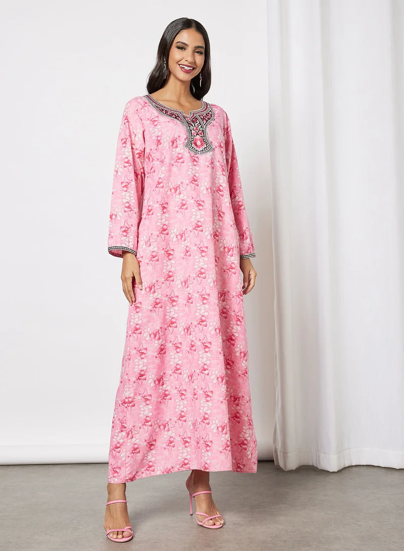 HANA & SARA Trendy Maxi Jalabiya
